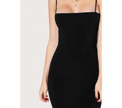 Solid Cami Bodycon Dress