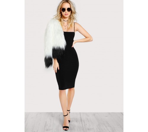 Solid Cami Bodycon Dress